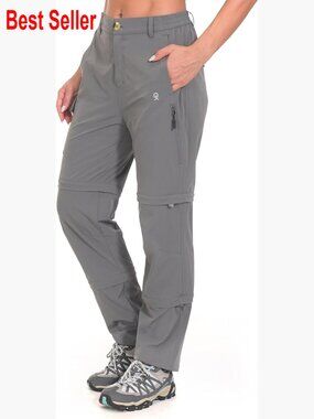 Stretch Convertible Zip Off Quick Dry Hiking Pants